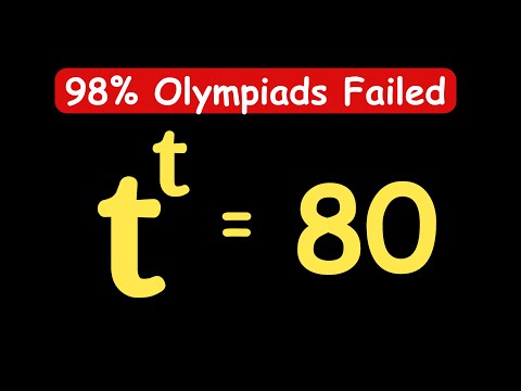 Видео: ОЛИМПИАДЫ В ГЕРМАНИИ || Как решить уравнение для t? || t = ? #математика