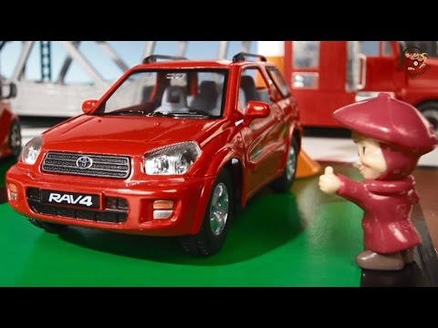 Видео: Мультик про машинки. Красная машинка и Маша и Медведь. МанкиМульт
