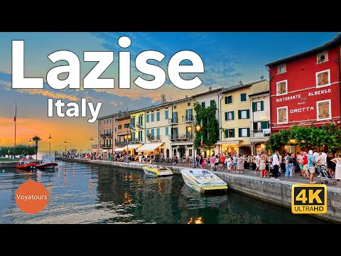 Видео: Lazise - Незабываемое Место На Озере Гарда, Италия. (4K UHD)