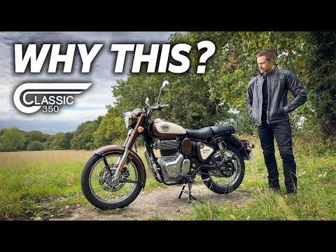Видео: Мой первый пресс-байк! Royal Enfield Classic 350 (2025)