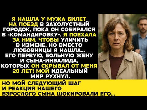 Видео: Мой муж сказал, что едет в командировку. А я нашла у него в кармане билет в другой город и поехала!