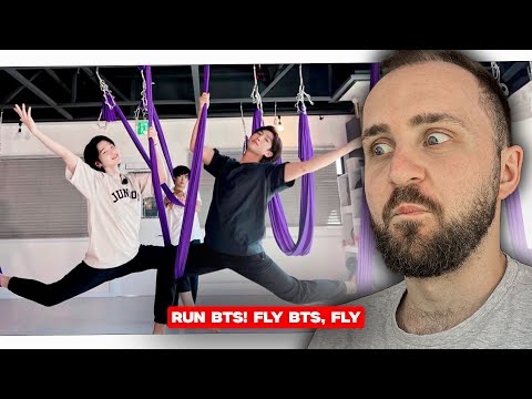 Видео: Run BTS! - Fly BTS Fly часть 2 // реакция на BTS Run