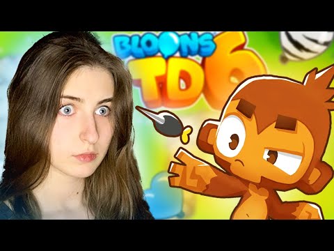 Видео: СОШЛА С УМА И НАЧАЛА ЛОПАТЬ ШАРИКИ | ASMR BLOONS TD 6