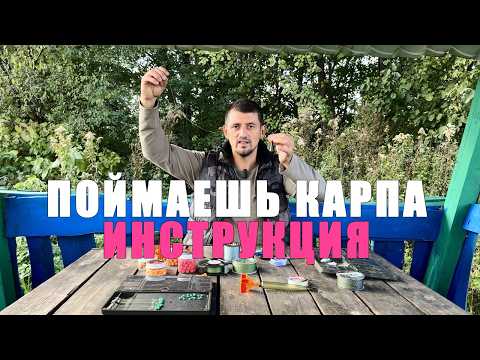 Видео: КАК ПОЙМАТЬ КАРПА ЗА ДЕНЬ? Карпфишинг на короткой рыбалке