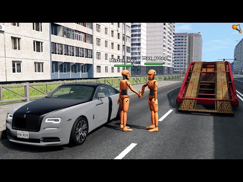 Видео: ОН КУПИЛ РОЛС РОЙС, НО РАДОСТЬ БЫЛА НЕДОЛГОЙ | BeamNG.drive