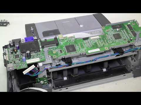 Видео: Ремонт принтера hp photosmart 7760 (Полная разборка и профилактика).