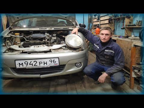 Видео: Как снять фары с Daewoo Matiz