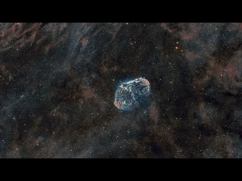 Видео: Обрабатываем NGC 6888 - Полумесяц.