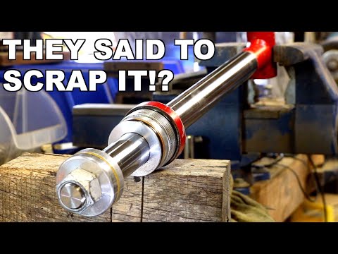 Видео: Гидравлические цилиндры — это здорово! Но можно ли их починить?