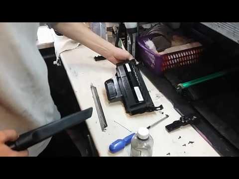 Видео: Заправка картриджа Samsung 2850 4824