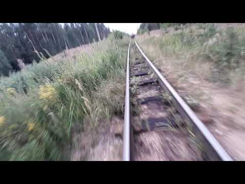 Видео: Покатушки на самодельных дрезинах по узкоколейной железной дороге ужд твери тд5
