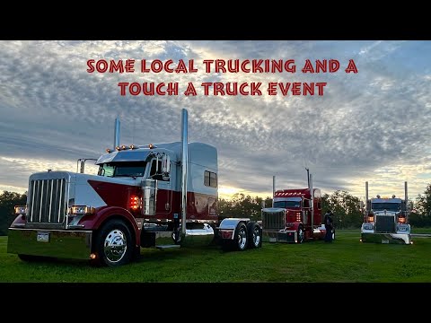 Видео: Перевозим местные грузы, а затем посещаем мероприятие «Touch a Truck» 🇺🇸 #дальнобойщик #грузопере...