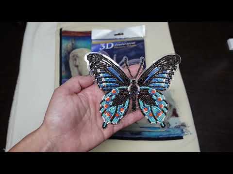 Видео: Продвижение на тысячниках/ вышивка в отпуске/ мои бисерные бабочки (июль - сентябрь 2025)