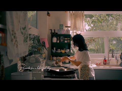 Видео: Утро с кофе и ДОМАШНИМ ХЛЕБОМ | Медленная жизнь, наполненная запахом выпечки на кухне