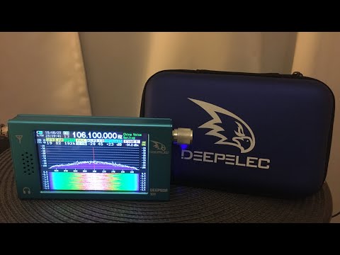 Видео: Радиоприемник DEEPSDR 101+Антенна  рамка MegaLoop MLA30+ (0.5-30 MHz)