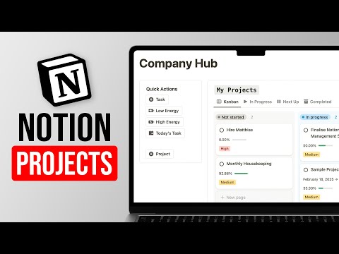 Видео: Как управлять проектами в Notion (учебное пособие 2025 г.)
