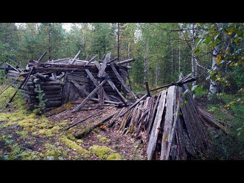 Видео: 10 дней в глухой тайге. Одиночный поход. Старая землянка. Заброшенная деревня и буровая. Часть 2