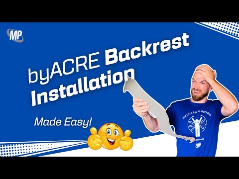 Видео: Установка спинки byACRE — это просто