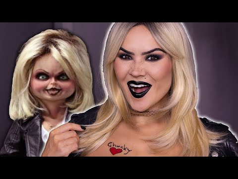 Видео: Макияж невесты Чаки на Хэллоуин — 2023 | Maryam Maquillage