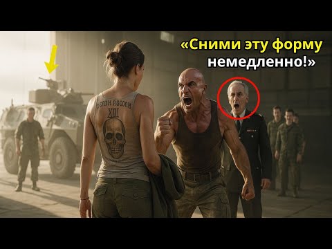 Видео: «Ей приказали снять форму — они онемели, увидев татуировку Бригады Смерти.»