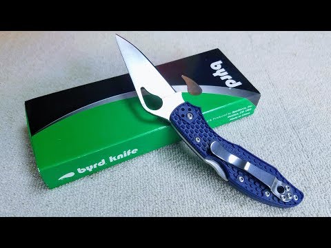 Видео: Отличный Бюджетный Нож Byrd Meadowlark 2 от Spyderco