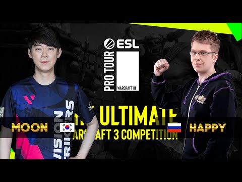 Видео: Moon vs Happy 1/2 DreamHack Warcraft III Open 2021 с Майкером