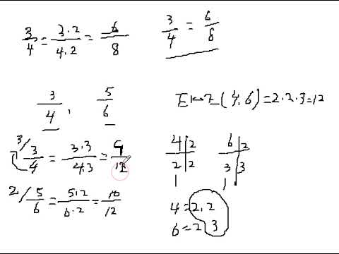 Видео: 3 6  жай бөлшектерді, аралас сандарды ортақ бөлімге келтіру