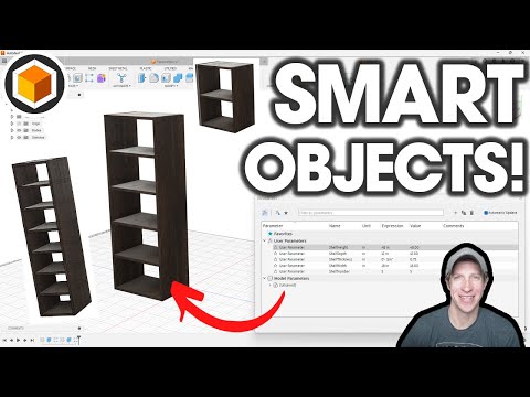 Видео: Начало работы с Fusion 360 Часть 3 — УМНЫЕ МОДЕЛИ с параметрами!