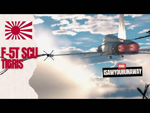 Видео: F-5T SCU Tigris - нашлемка, питоны, 11.3 в #warthunder