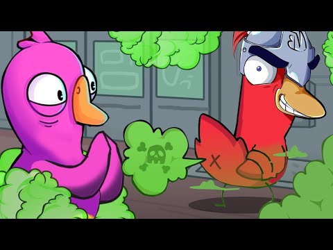 Видео: АМОНГУСЬ! Я ХОЧУ ЧТОБЫ ТЫ ПЕРНУЛ НА МЕНЯ! - Goose Goose Duck!