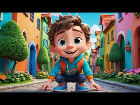 Видео: Джек П. Нимбл – «Прыжок по лазеру» | Англо-немецкая детская песенка | Детские песни | Музыка для ...