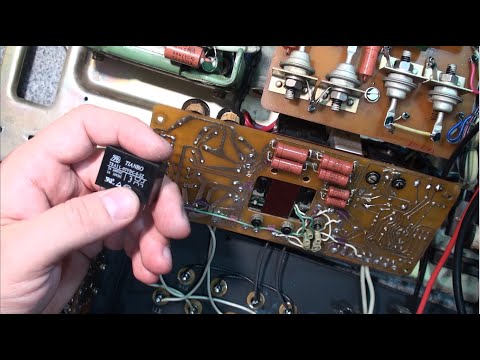 Видео: Корвет УМ-038 стерео Hi-Fi усилитель мощности, обрыв ООС, возбуждение , сгорели выходные транзисторы