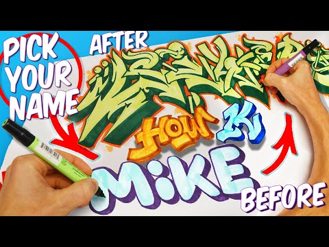 Видео: Как выбрать имя для граффити