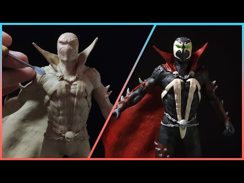 Видео: Лепка фигурки - Спаун (Spawn)