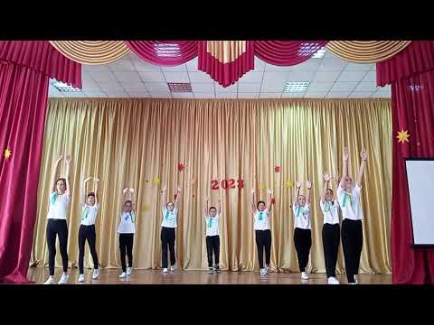 Видео: Танець "Ми за волю, ми за мир". Керівник - Годунко Валентина Леонідівна