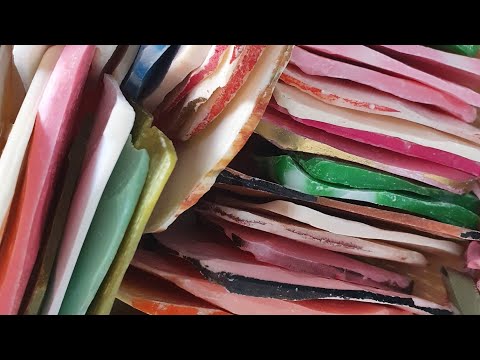 Видео: ASMR CRUNCHY SOAPS||Breaking soap plates||No talking,RELAXING and satisfying video🔥Мыльные пластинки