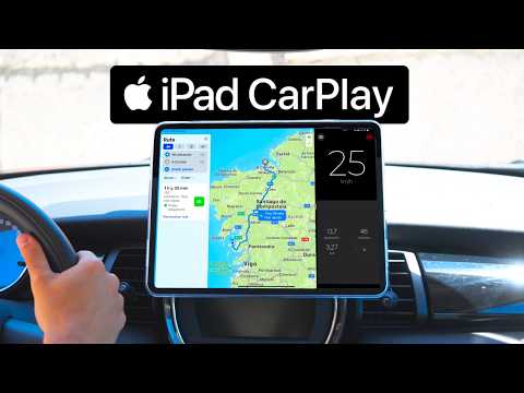 Видео: Мой iPad на экране CarPlay ✅ Это так просто!