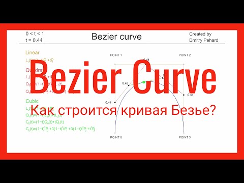 Видео: Теория. Урок 1. Bezier Curves | Alias Surface | Кривая Безье. Интерполяция сплайна