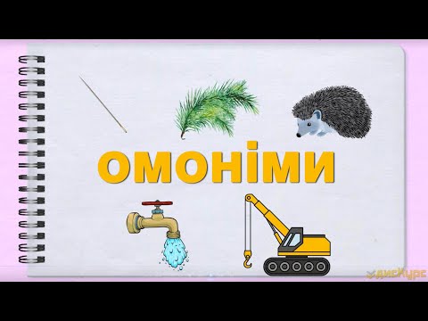 Видео: Все об ОМОНИМАХ [Подготовка к ВНО]