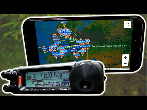 Видео: WSPR Yaesu FT-891 и смартфон