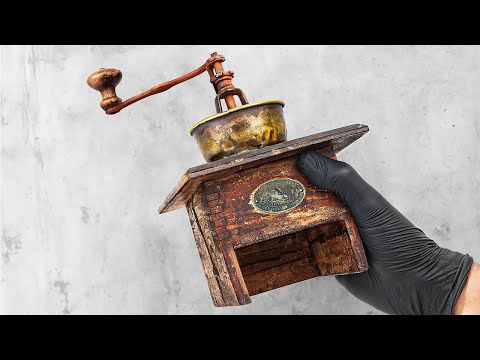 Видео: Zassenhaus | Реставрация старой кофемолки