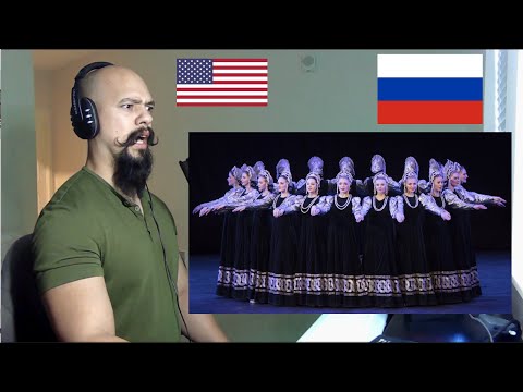 Видео: Reacting to Хоровод Цепочка Ансамбль Берёзка | Beriozka Horovod Chainlet