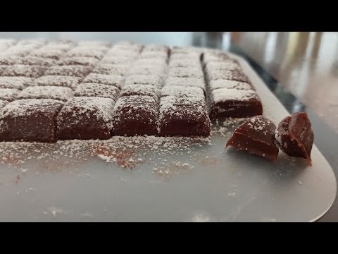 Видео: Домашние ШОКОЛАДНЫЕ ИРИСКИ! Всего 3 ингредиента и 20 минут!