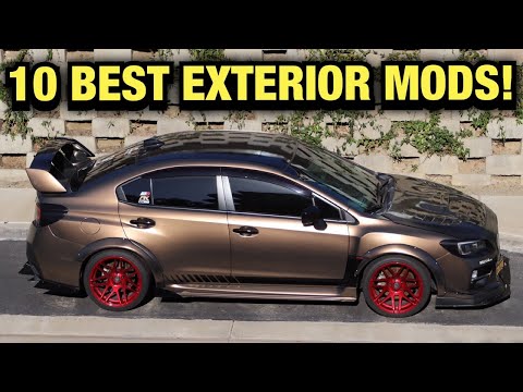 Видео: 10 ЛУЧШИХ улучшений экстерьера для Subaru WRX или STI!
