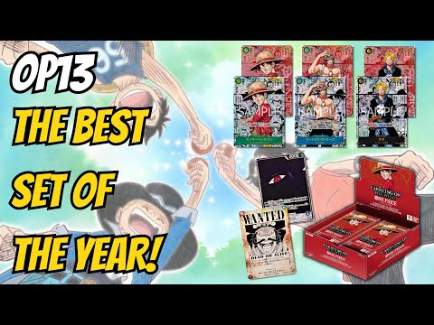 Видео: Лучший набор One Piece TCG этого года! Обзор полного набора OP13