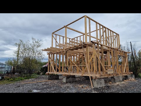 Видео: Строим дом в условиях крайнего севера. Часть 7. Итоги, спустя три с лишним месяца.