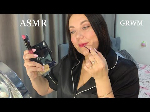 Видео: ASMR💄Get ready with me & Собираемся вместе со мной/ШЁПОТ ДЛЯ СНА😴/Макияж новой косметикой люкс🥰