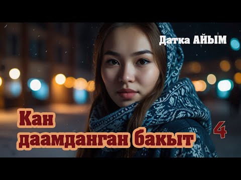 Видео: "Кан даамданган бакыт" | 4 | Февраль айы эле... Сыртта күн суук | Автор: Датка АЙЫМ/Аудио китеп