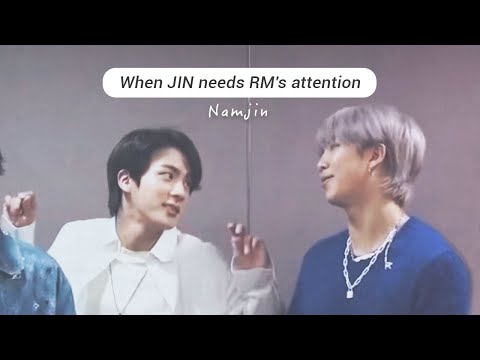 Видео: NAMJIN｜Когда Сокчин нужно внимание Намджун😙