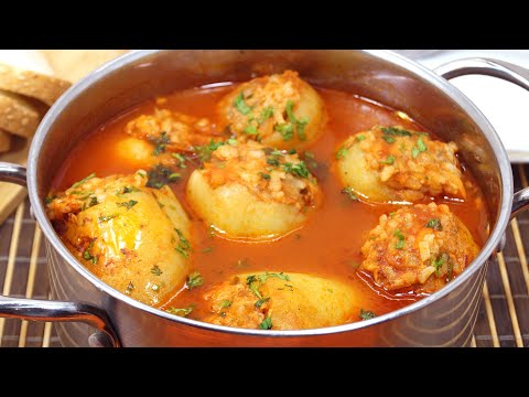 Видео: Фаршированные перцы мясом и рисом в кастрюле – готовим вкусные перцы в кастрюле